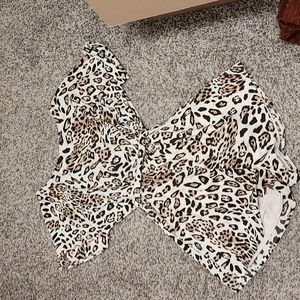 Leopard romper